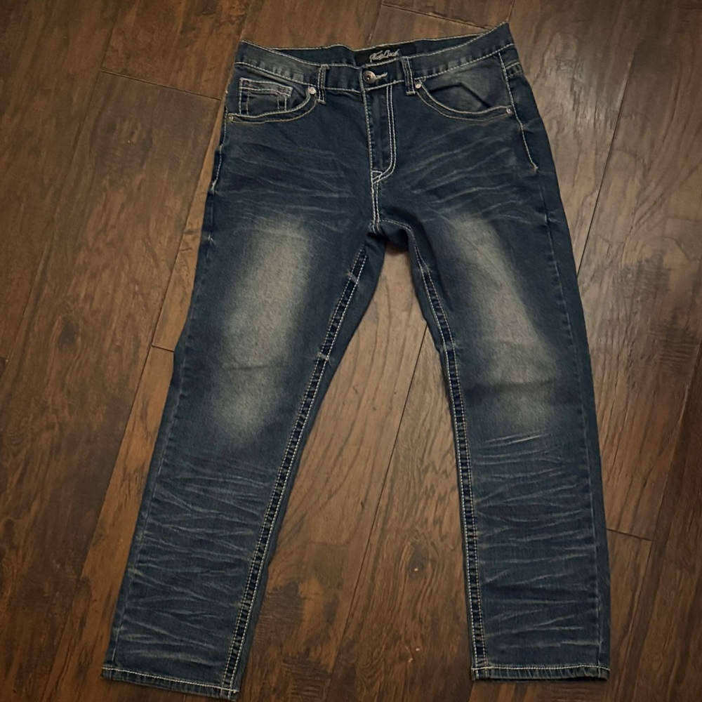 Casual Indigo Relaxed Fit Jeans